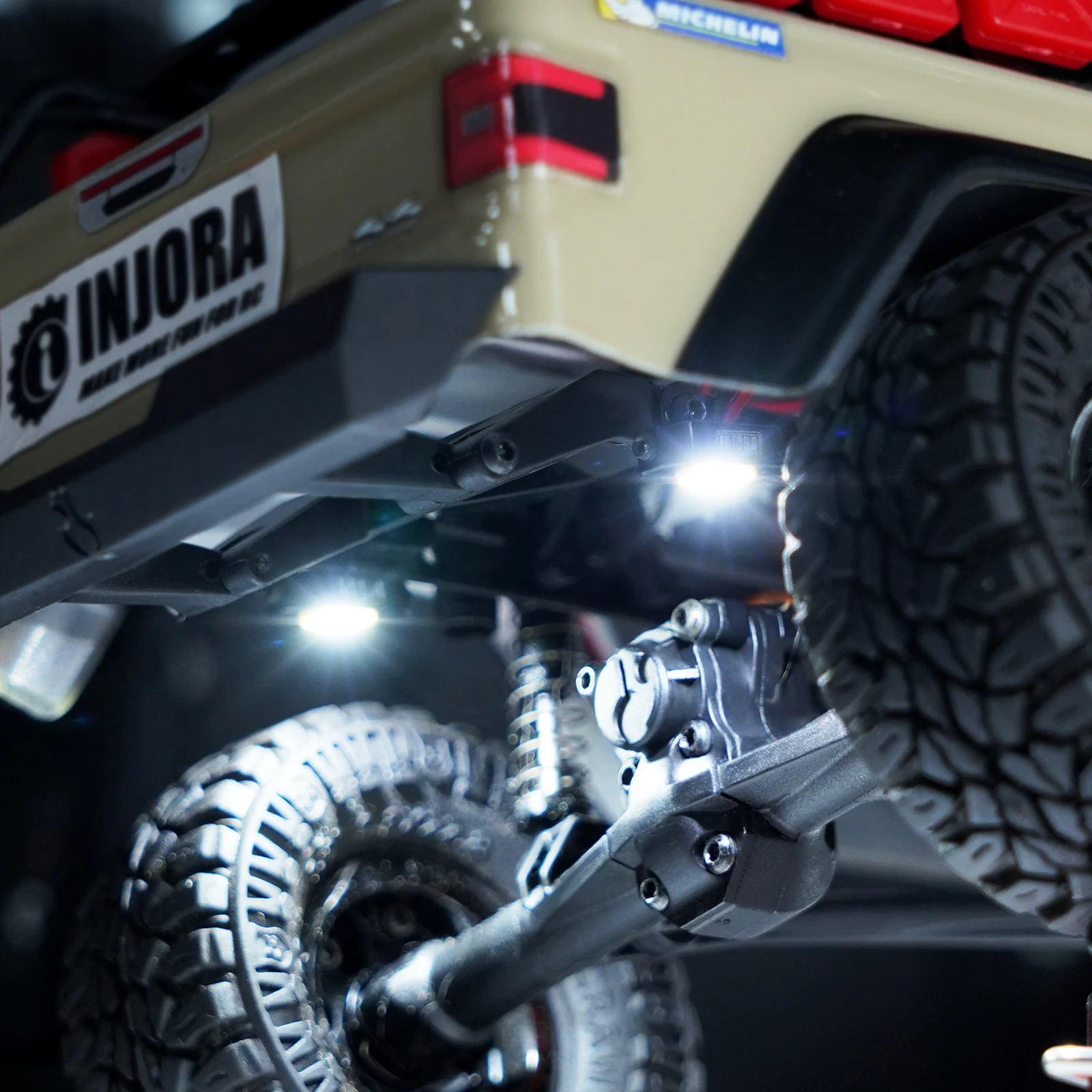 Injora Rock Lights Kit mit Controller für RC Crawler