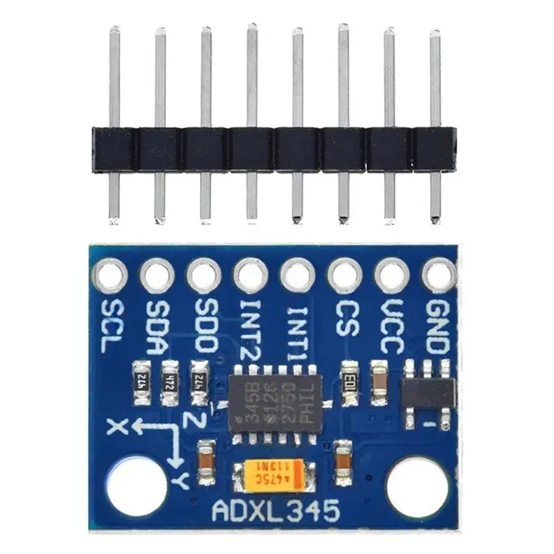 N35R-ADXL345 3-Axis Accelerometer Module 3PCS GY-291 ADXL345 Module IIC SPI Interface Breakout Board For Arduino STM32 DIY
