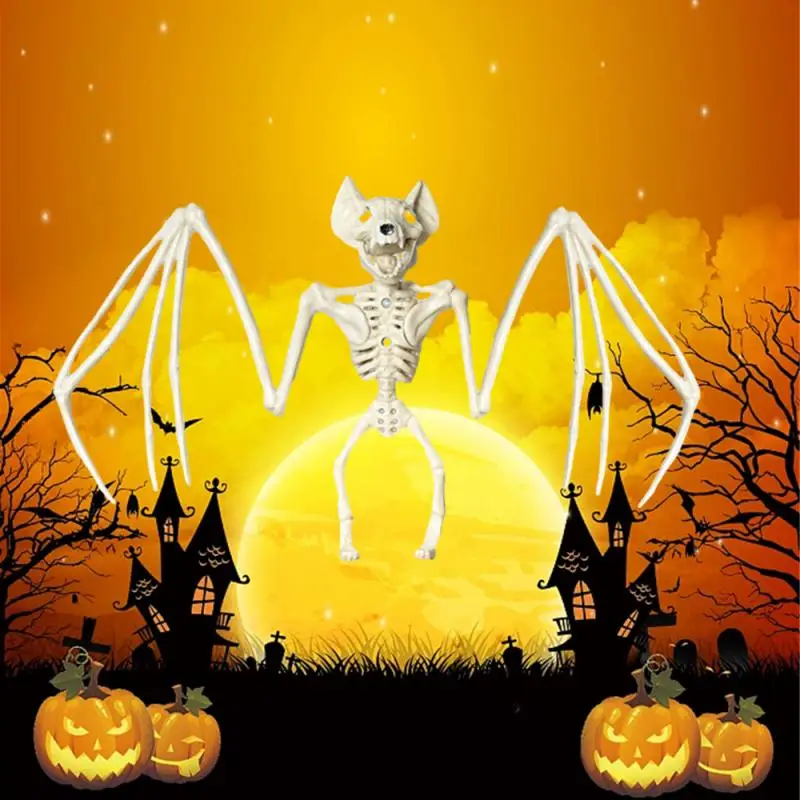 Halloween Artikel Fledermaus Skelett Modell lebensechte und dauerhafte Party Party liefert Fledermaus Skelett Halloween Dekorationen Simulation