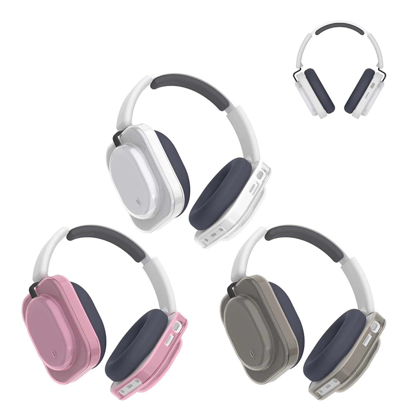 Image of TPU Klare Schutzhülle Passend für Nothing Headphone (a)2026 Zubehör Schutzhülle für Ohrhörer Sturzsicher Stoßfest