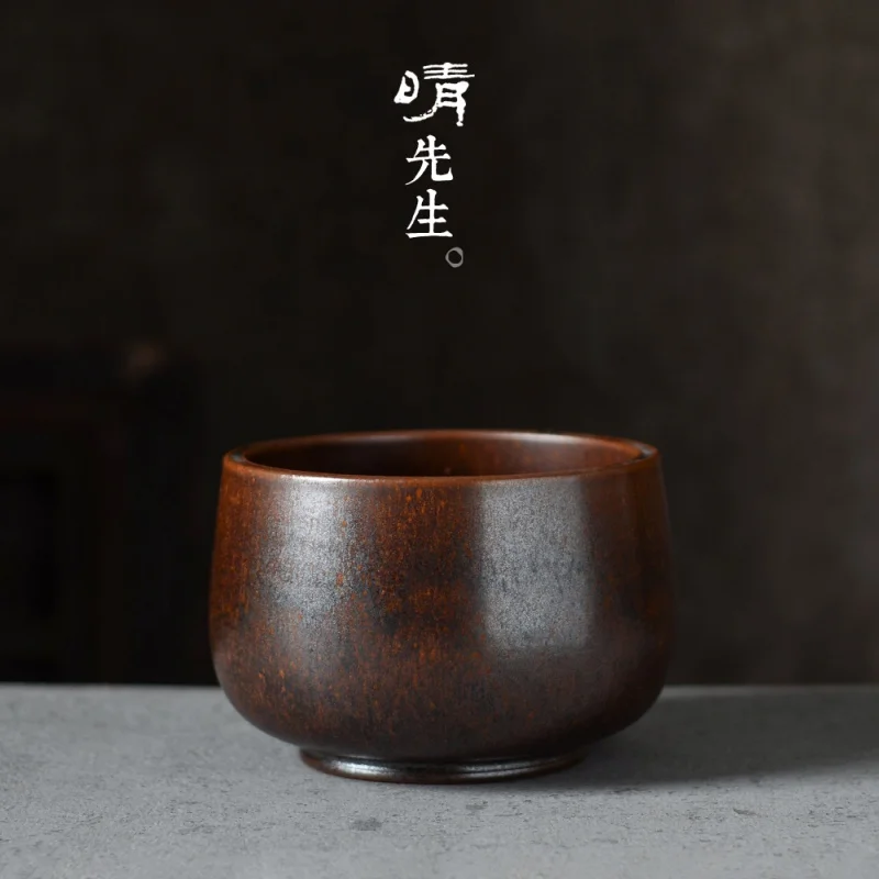 

Mr. Qing Jingdezhen Handmade Color Glaze Ceramic Slag Bucket Building Water Washing Tea Basin Water Square Ancient Simple Tea Ce