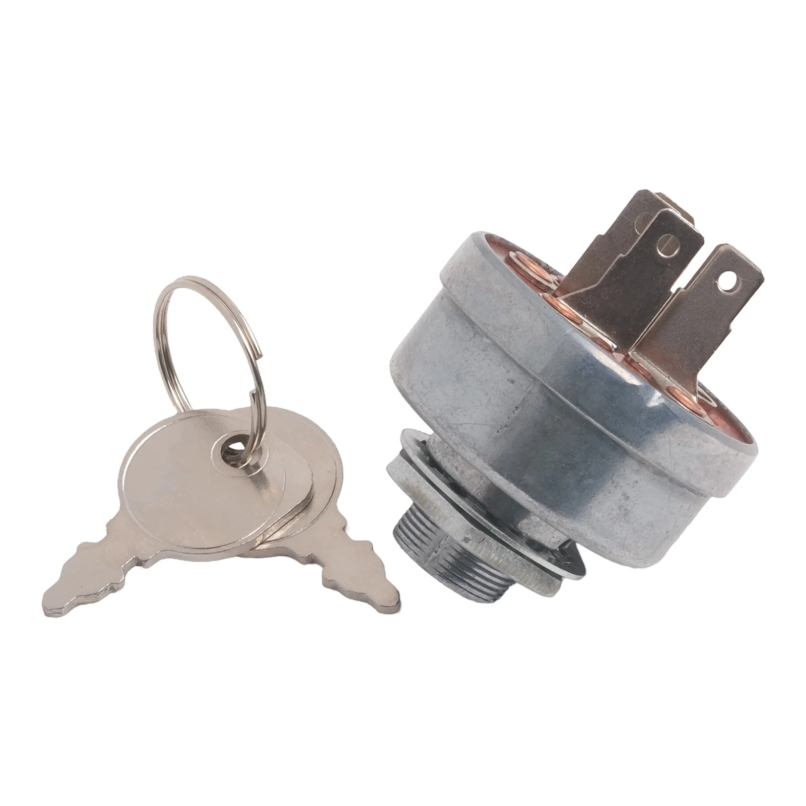 

Reliable Ignition Starter Switch Designed for Lawn Mowers Comes with Two Keys Compatible with Multiple Versions