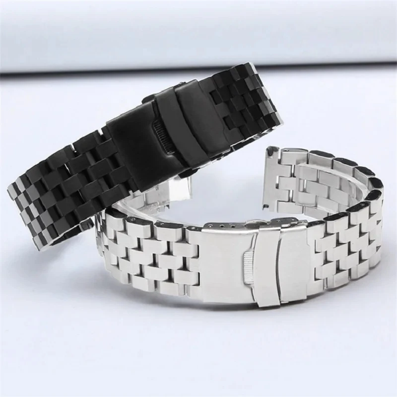 

Watch Band 316L stainless steel Belt 20mm 22mm For Seiko SKX007 SKX009 Tuna 6105 6309 Diving watch replace Bracelet Wristband