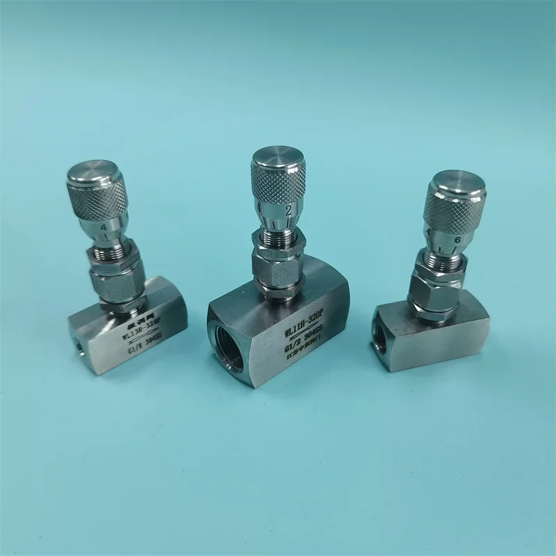 WL13H-160P stainless steel 304 graduated micro regulating valve internal thread high-precision fine regulating valve