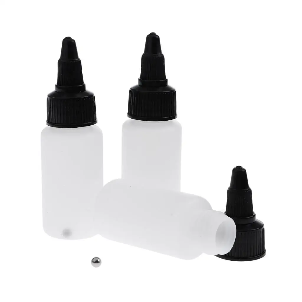 

3pcs Durable UA90045 30ml Paint Mixing Bottles with Mixing Balls