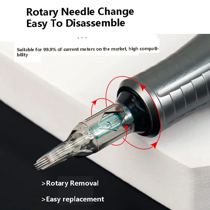 문신 카트리지 바늘, 멸균 안전 영구 화장, 입술 PMU 마이크로블레이딩 바늘, 한국 용품, 0.25mm, 0.30mm, 20 개