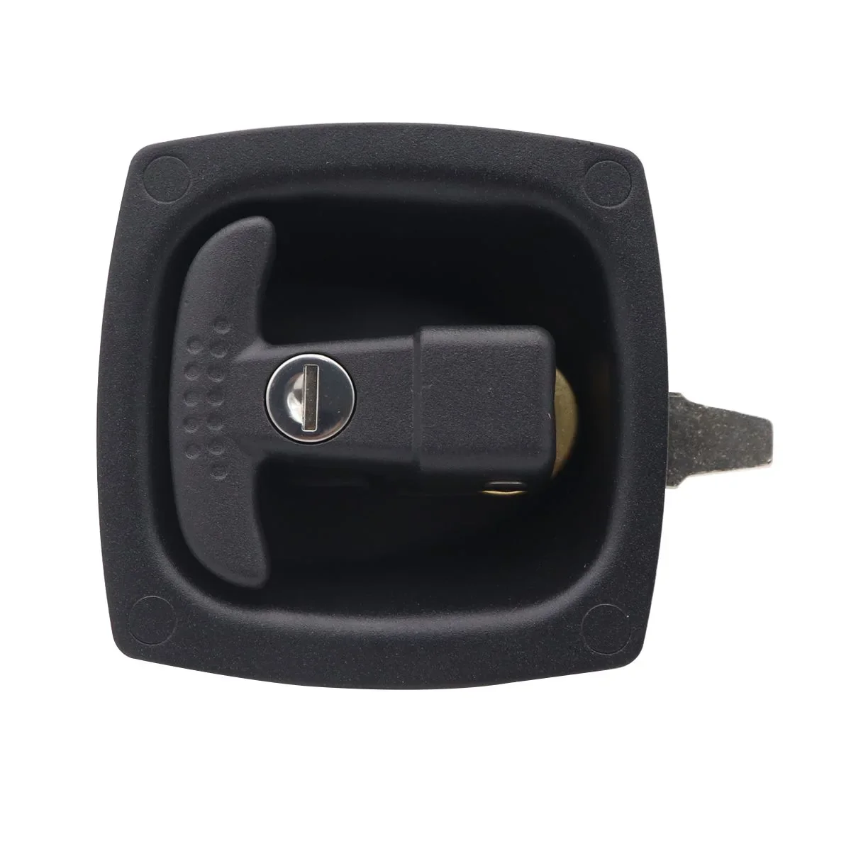 Cabinet lock truck zinc alloy panel lock engineering vehicle folding handle compression lock automotive mechanical door