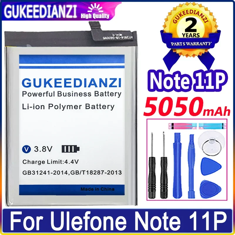 

GUKEEDIANZI Replacement Battery for Ulefone Note 11P Note11P 4400mAh High Quality Batterij + Track NO