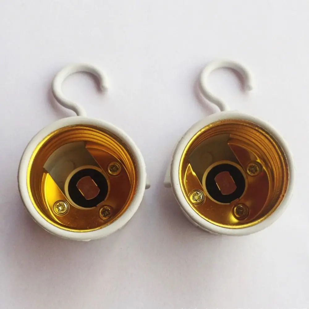

Outdoor With Switch On/ Off For Emergency Light Bulb E27 Hook Lamp Holder Screw Lamp Holder Lamp Light Base