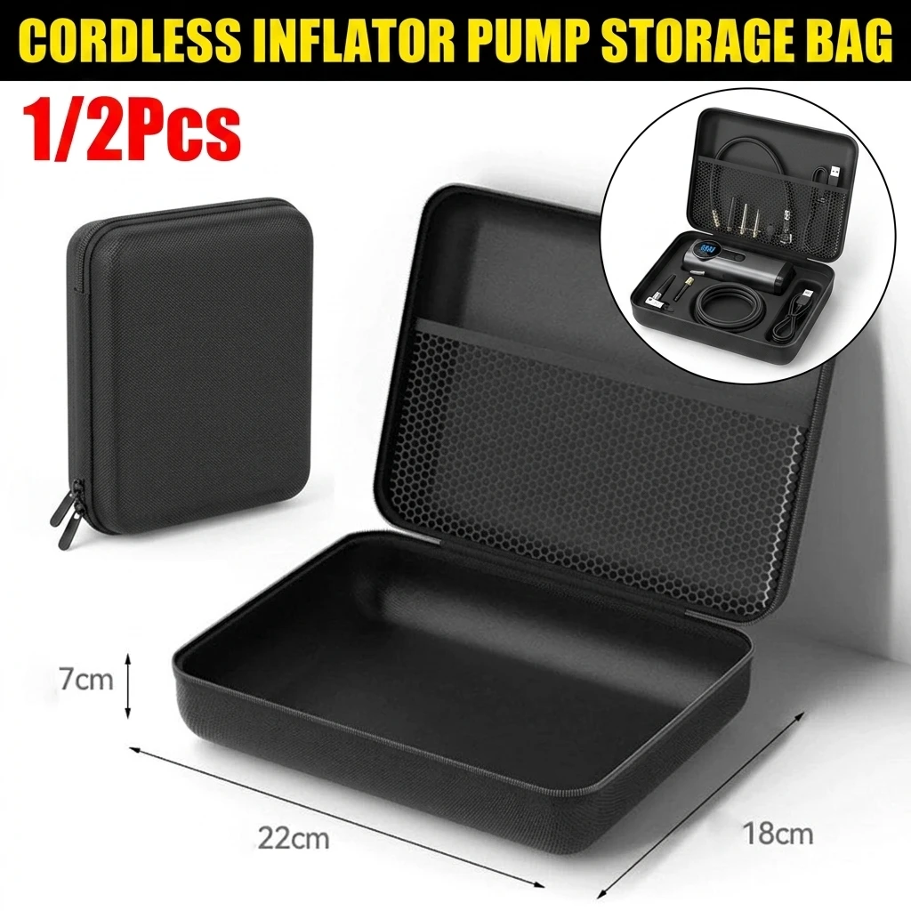 1Pc Portable EVA Storage Bag,Travel Zipper Storage Case,Multifunctional Organizer for Outdoor Tools & Accessories (3 Sizes)