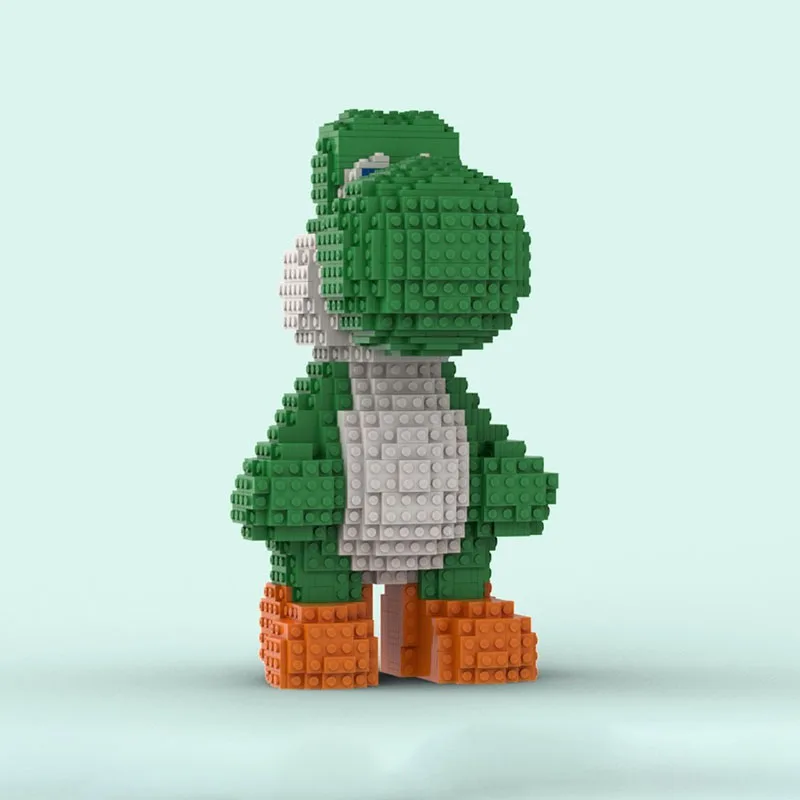 

1683PCS Marioses Yoshise Game Character Assembly Model Cute Shape MOC DIY Education Model Building Blocks Birthday Toys Gift
