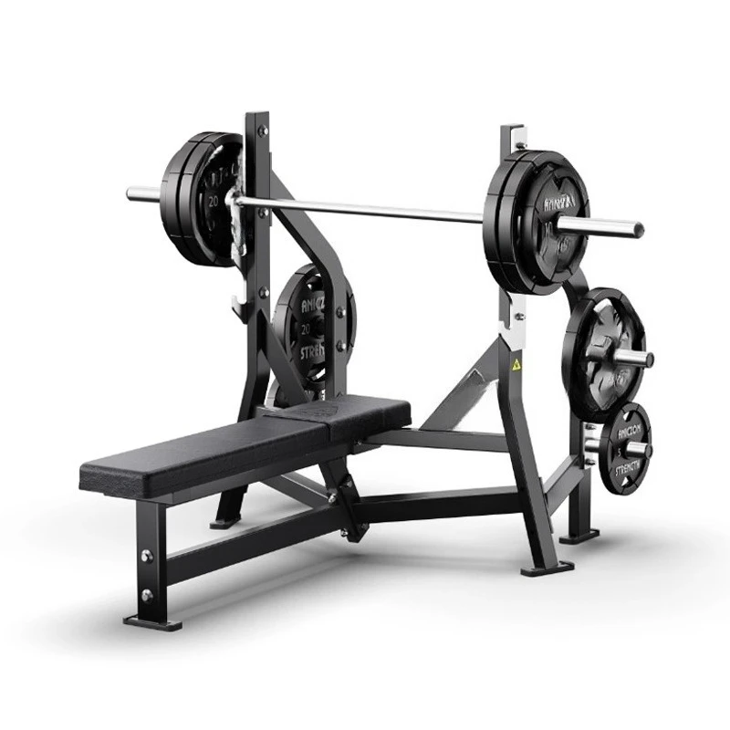 Fitness Equipment Gym Commercial Recumbent Push Chair Barbell Hanger Barbell Weight Trainer Household