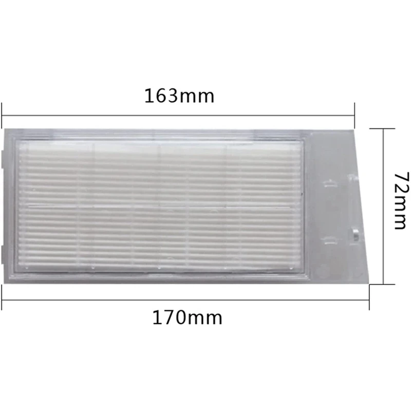 Roidmi EVE 플러스용 HEPA 필터, 진공 청소기 예비 부품 액세서리, 12 개