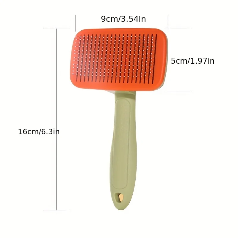 Cat Dog Professional Grooming Brush De-fluffing needle comb cleaning brush long and short hair pet hair removal comb