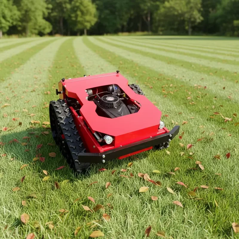 Smart App-Controlled Remote Control Lawn Mower GPS Navigation Grass Trimmer for Precision Garden Maintenance