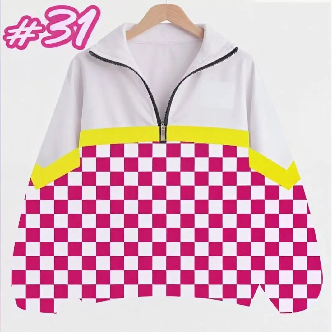 2026 Spring/Summer/Autumn 3D Digital Printing Printed Men's and Women's Casual Loose Jacket Hoodie, Half Zipper Thin Sunscreen,