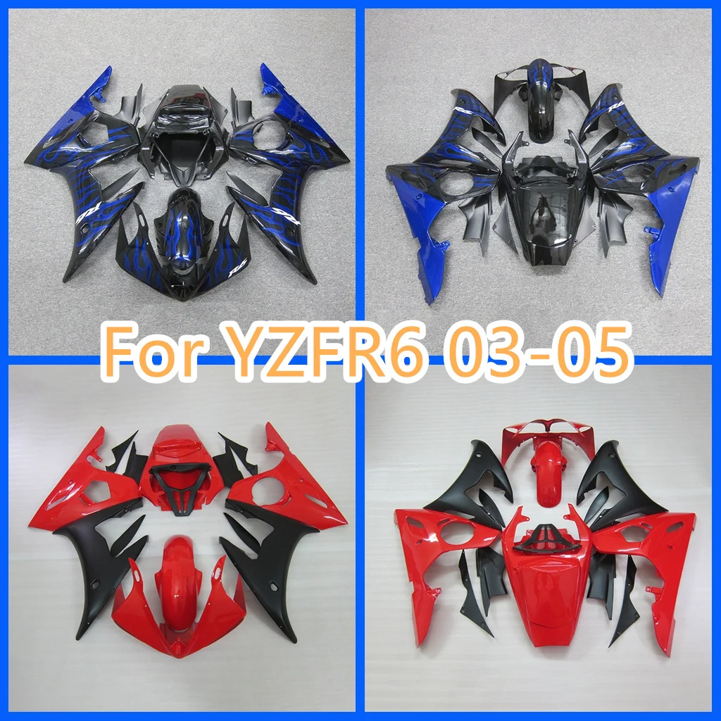 

Fairing Kit for 2003 2004 2005 Yamaha R6 03 04 05 motorcycle fairings Bodywork Rebuild Street Sport Aftermarket Sets