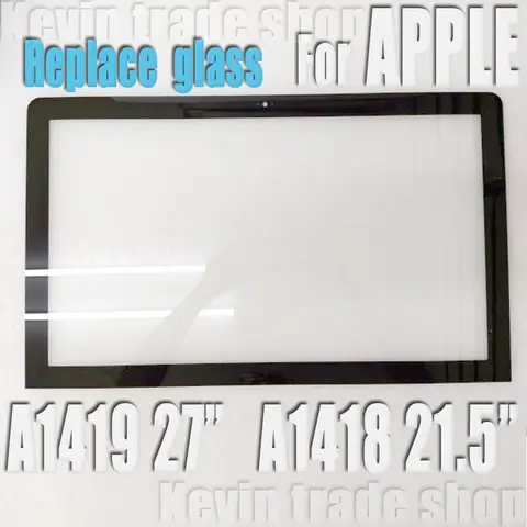 OEM 21.5" 27" glass All-in-one outside the front frame glass panel screen glass Bezel For iMac Apple A1418 A1419 A2115 A2116