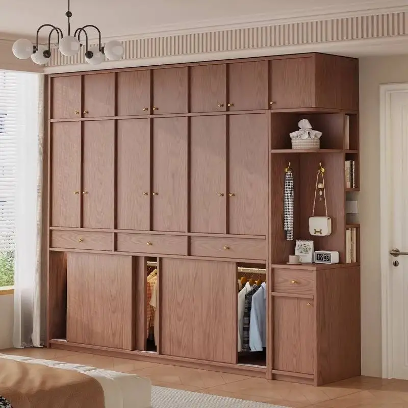 Divider Drawers Wardrobes Customized European Corner Display Wardrobe Closet Bookshelf Room Muebles Para Hogar Bedroom Furniture