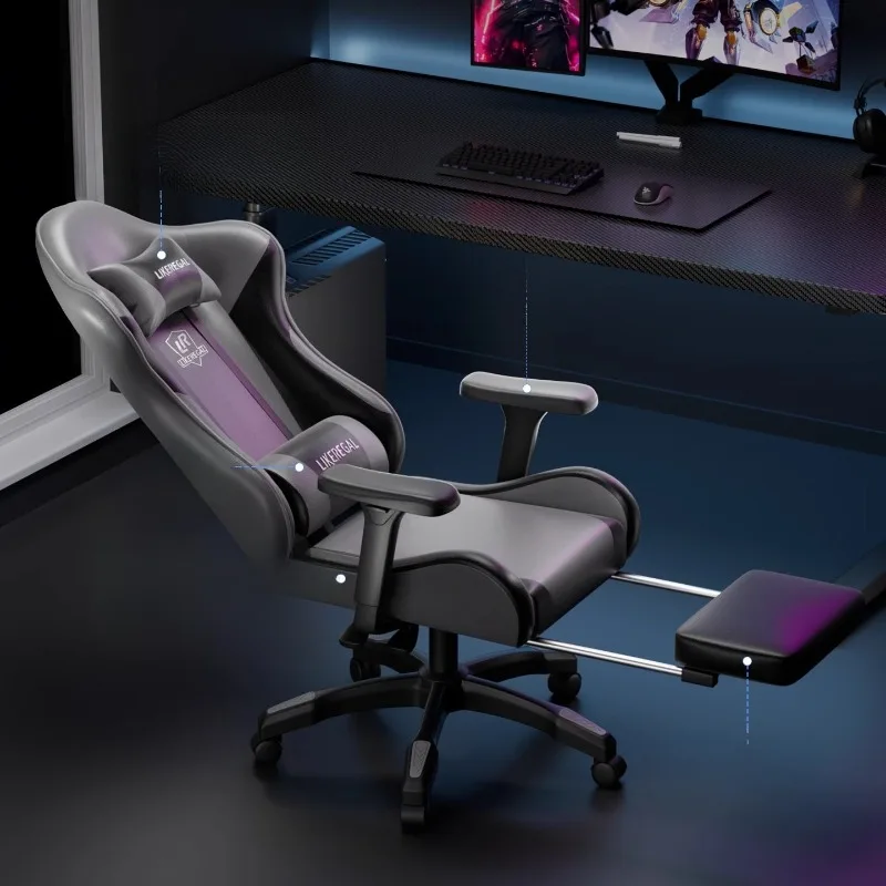 كرسي مكتب مستقر للمؤتمرات تصميم فاخر كرسي مكتب الألعاب المتداول صالة جلدية Silla De Oficina اكسسوارات المنزل