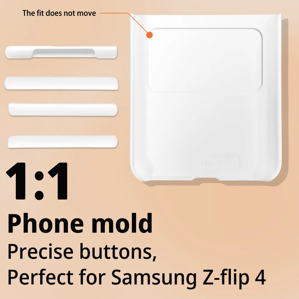 Fonlyu 10pcs Hard Coated Blank Phone Case for 3D Sublimation Heat Tranfer Phone Back Cover for Samsung Galaxy Z Flip 7 6 5 4