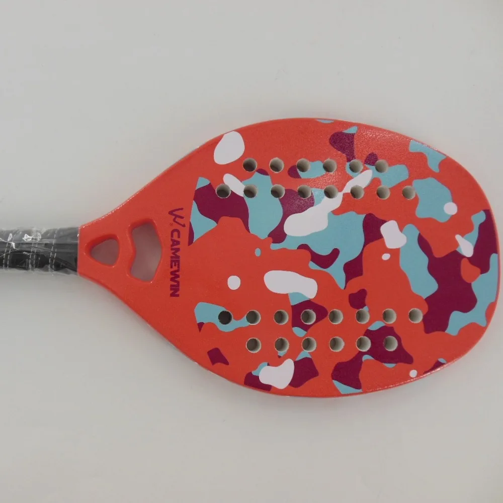 

4033 Carbon Fiber Beach Tennis Racket, High Quality Beach Sports Paddle