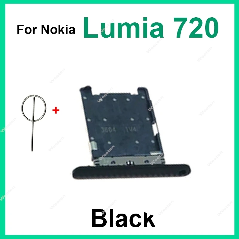 SIM Card Tray Holder For Nokia Lumia 720 920 800 N9 Memory SIM Card Reader Connector Socket Adapter Repair Spare