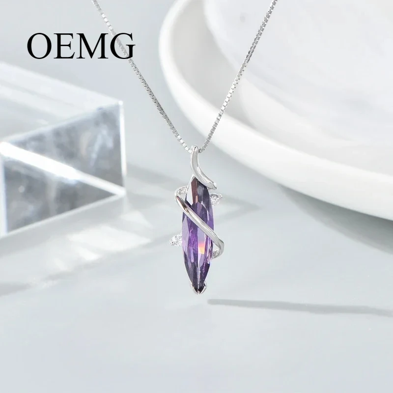 

S925 Silver brand OEMG exquisite necklace for women