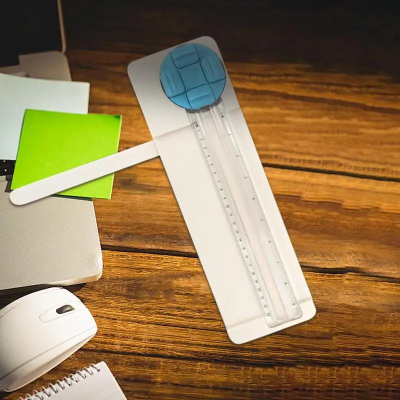 Craft Paper Cutter para Estudantes, Scrapbooking Tool, Precision Cutting, Trimmer Edge, 4 em 1