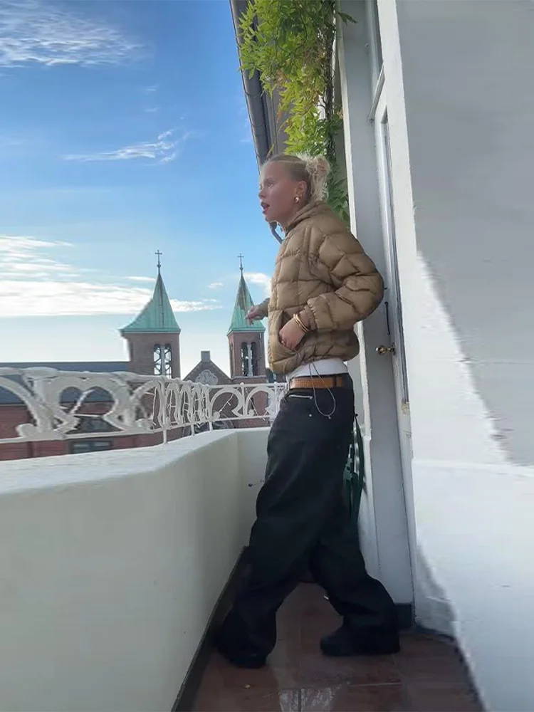 Pão com capuz jaqueta feminina casaco bainha elástica sólido novo outwear feminino solto casual curto zíper quente jaquetas de inverno para senhoras