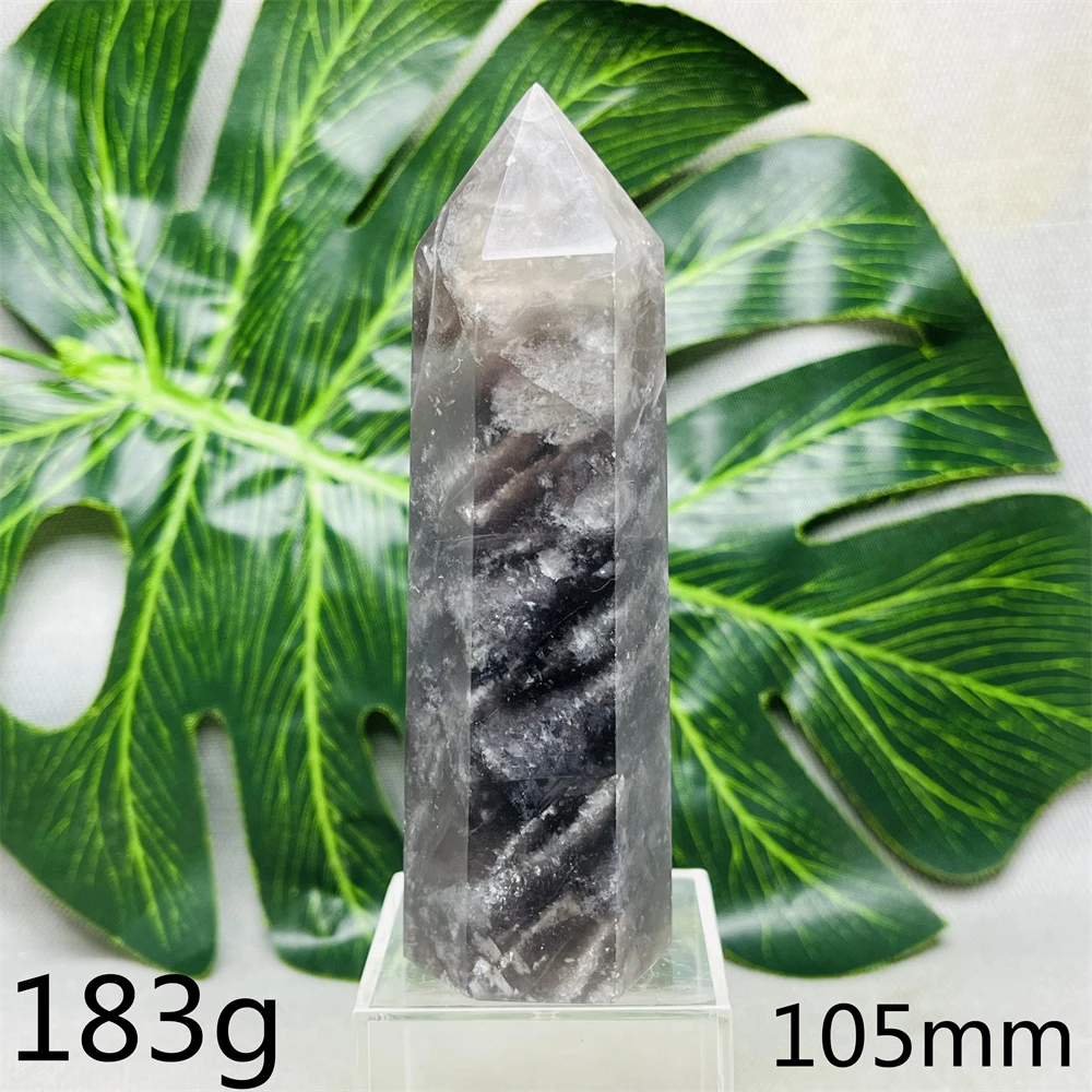 Natural Gemstones Mica Crystal Tower Rainbow Hand-polished Home Room Decoration Gifts Witchcraft altar Prayer Stone Healing