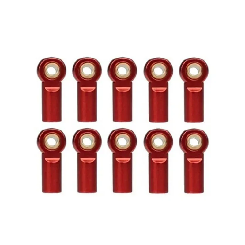 

10Pcs Metal M3 Link Tie Rod End Ball Joint for 1/10 RC Car Crawler AXIAL SCX10 D90 D110 Tamiya CC01