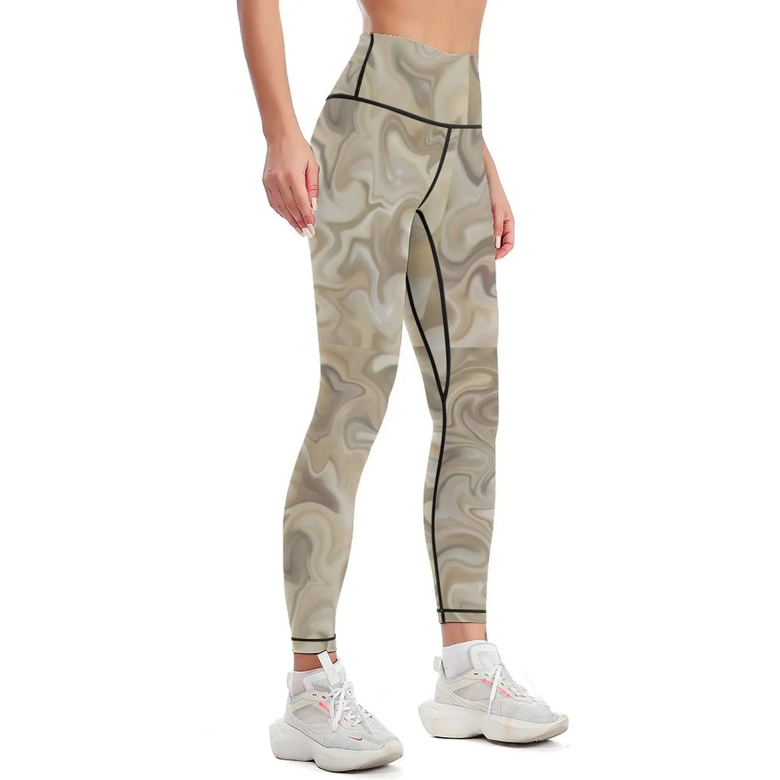 Digital Marble print Leggings sports for gym Female legging pants gym clothing Womens Leggings