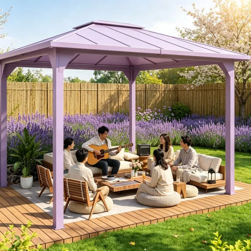 Waterproof Aluminum Pergola 3x4m Louvered Motorized Roof For Patio Garden Backyard Carport Shade Gazebo Customized
