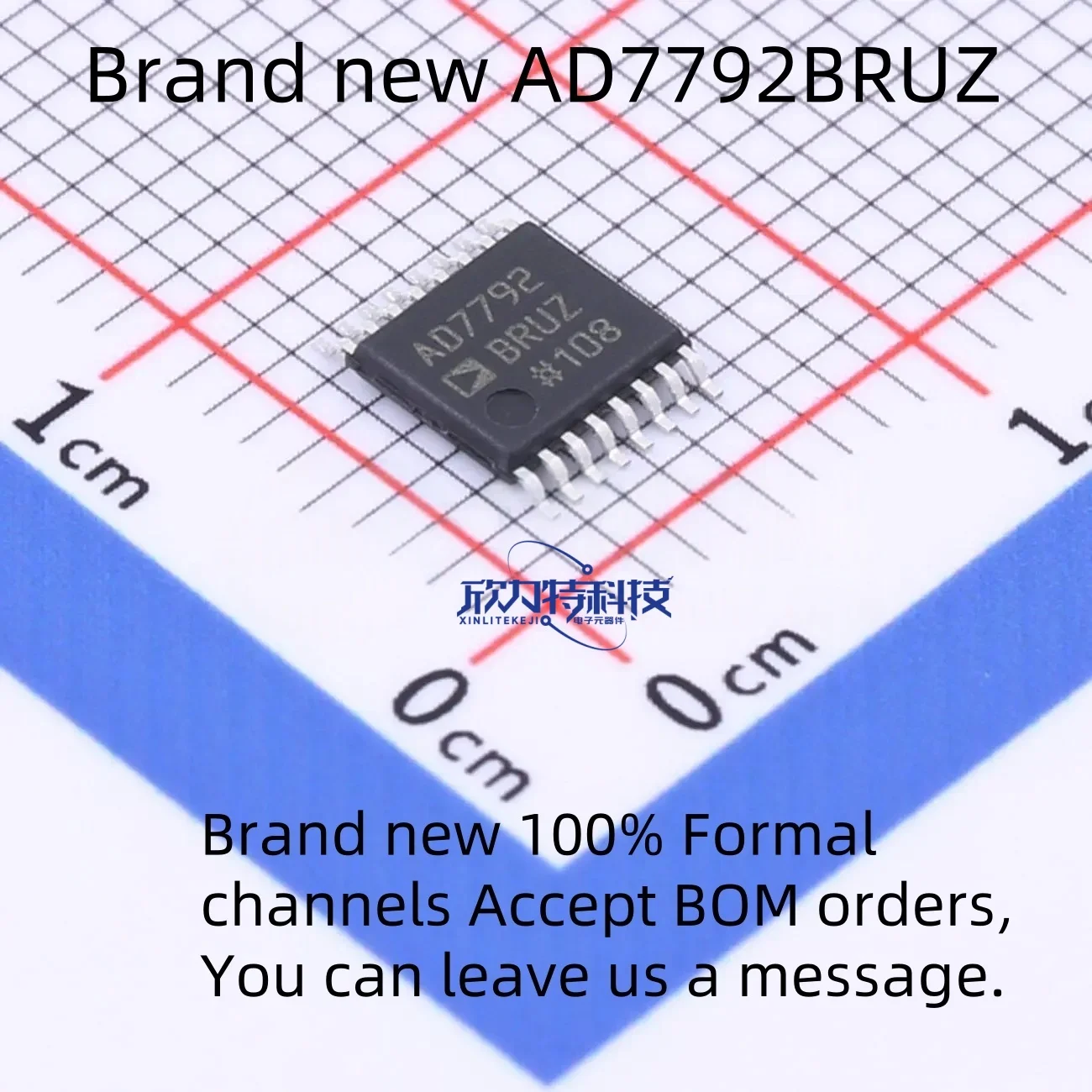 

10PCS New AD7705BRZ AD7792BRUZ AD7814ARTZ ADI brand Chip IC original 100% Formal channels Accept BOM orders. message for me
