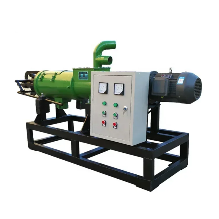 Manure Water Separator Machine / Pig Manure Organic Fertilizer Machine / Solid Liquid Separator For Animal Dung