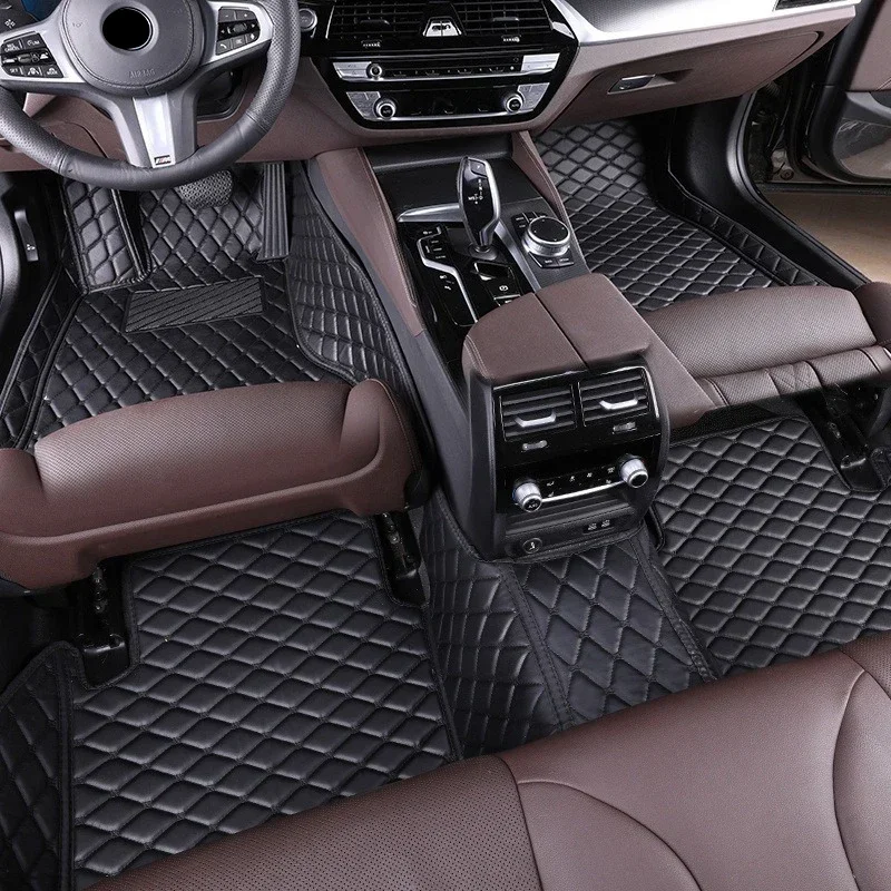 Artificial Leather Full Coverage Car Floor Mats for Audi Q4 e-tron 2022 2023 Q5 e-tron Q5 Sportback Car Accessories