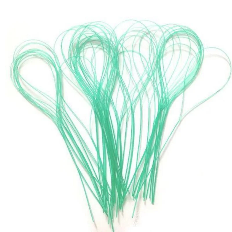 50pcs Dental Floss Threading Device Fresh Breath Traction Thread for Dental Crowns Easy-to-Use Oral Care Tool