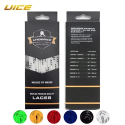 UICE Ice Hockey Skate Laces 84-120inch Box-Packed Hockey Skate Shoe Lacer Dual Layer Braid Reinforced Hockey Accessories