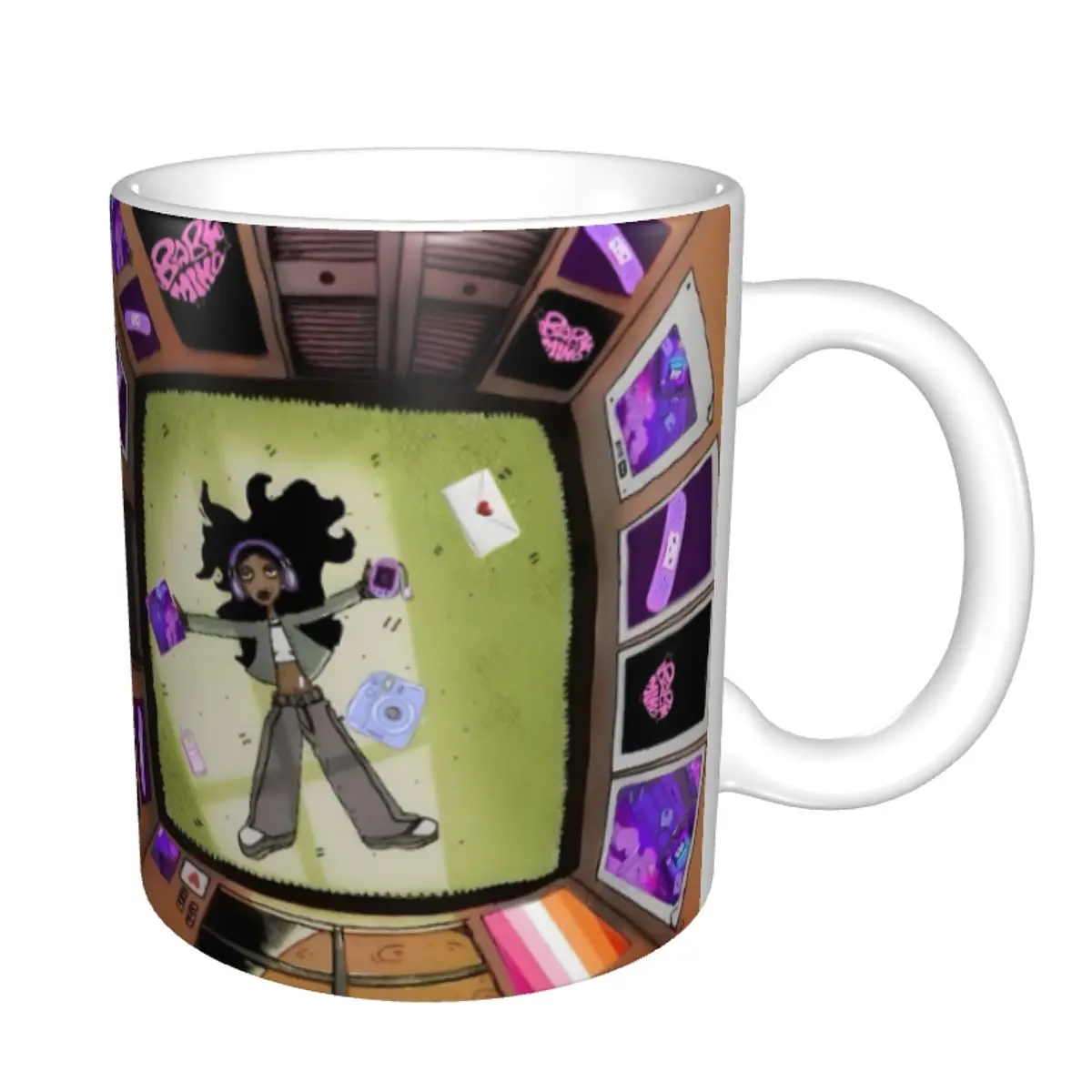 Customized Singer Y-young Miko Coffee Mugs DIY Ceramic Tea Milk Mug