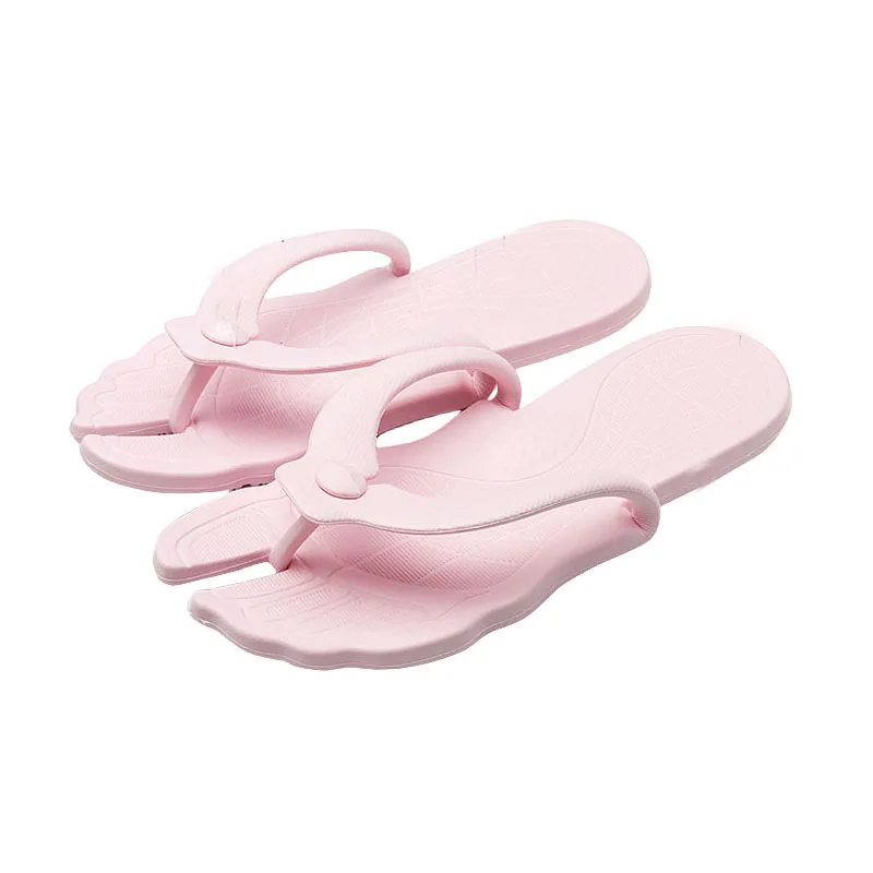 Travel Bath Slippers Portable Flip Flops Beach Swim Summer Couple Shower Waterproof Folding Sandals Hotel Flip Flop Slides