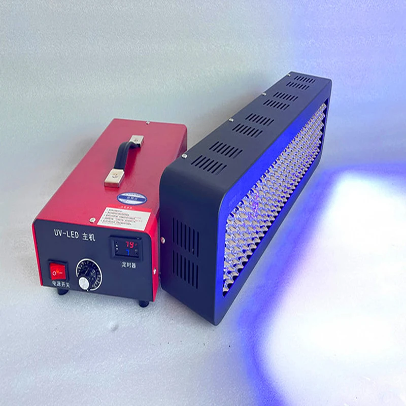 Lámpara Ultravioleta de curado con pegamento, 3000W, 6000W, 395nm, 405nm, 365nm, UV, pantalla de inyección de tinta, impresión 3D, tinta de exposición, curado de resina, producción DIY