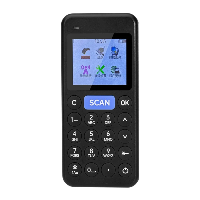 Portable Handheld Barcode Scanner Data Collector Express Logistics Warehouse Inventory Inbound Outbound Stock Management