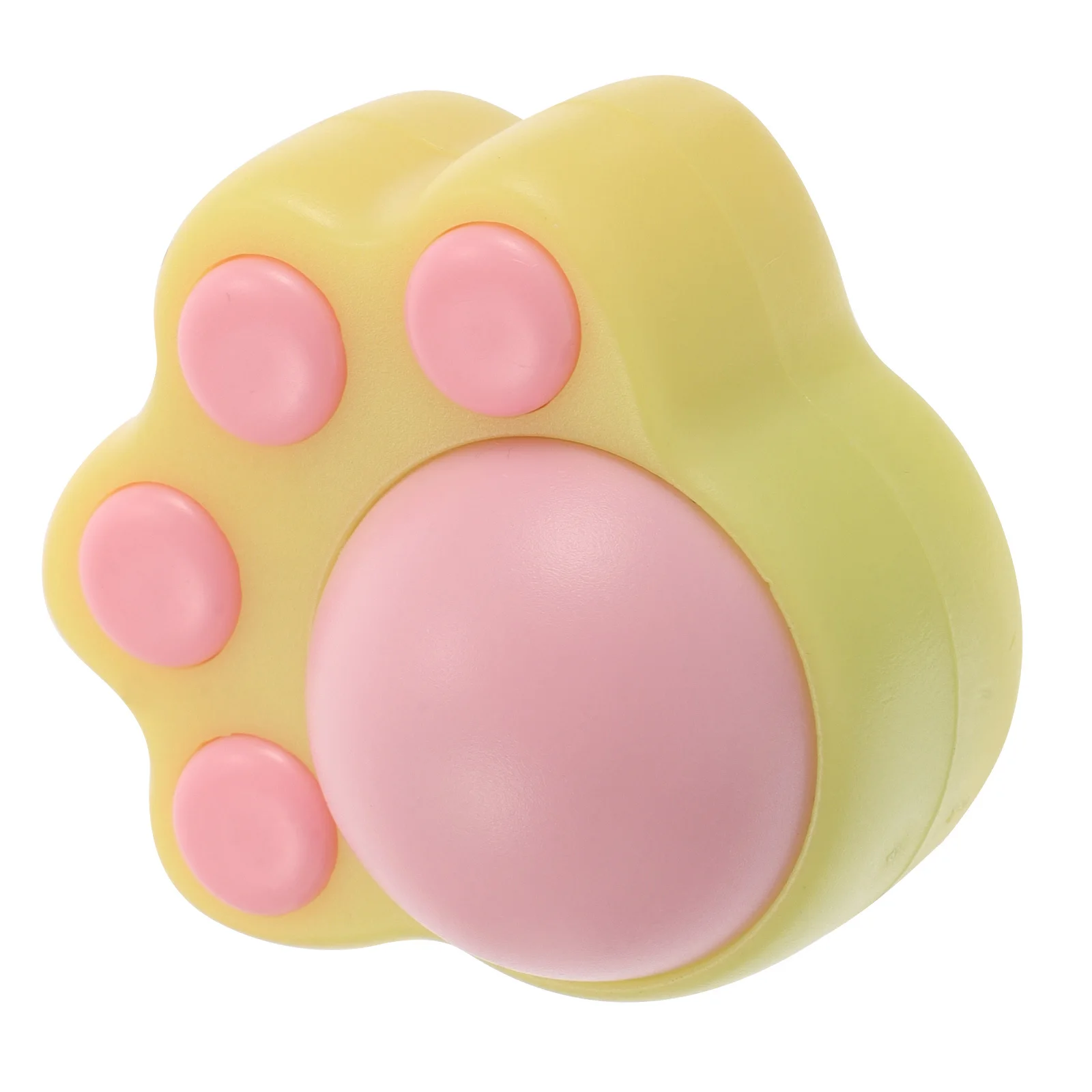 

Interactive Fried Egg Cat Licking Ball Realistic Artificial Fried Egg for Indoor Play Self-Entertainment Indoor Cat Snacks