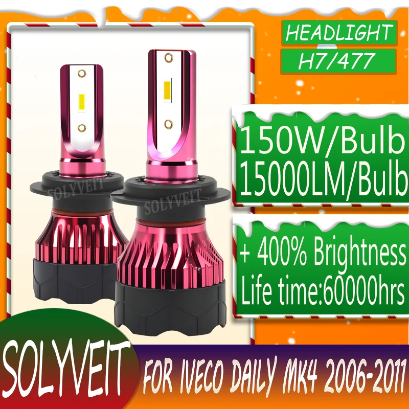 

Safety Lighting Current Stability Clear Night Vision H7 477 Low Beam Lights For Iveco Daily MK4 2006 2007 2008 2009 2010 2011