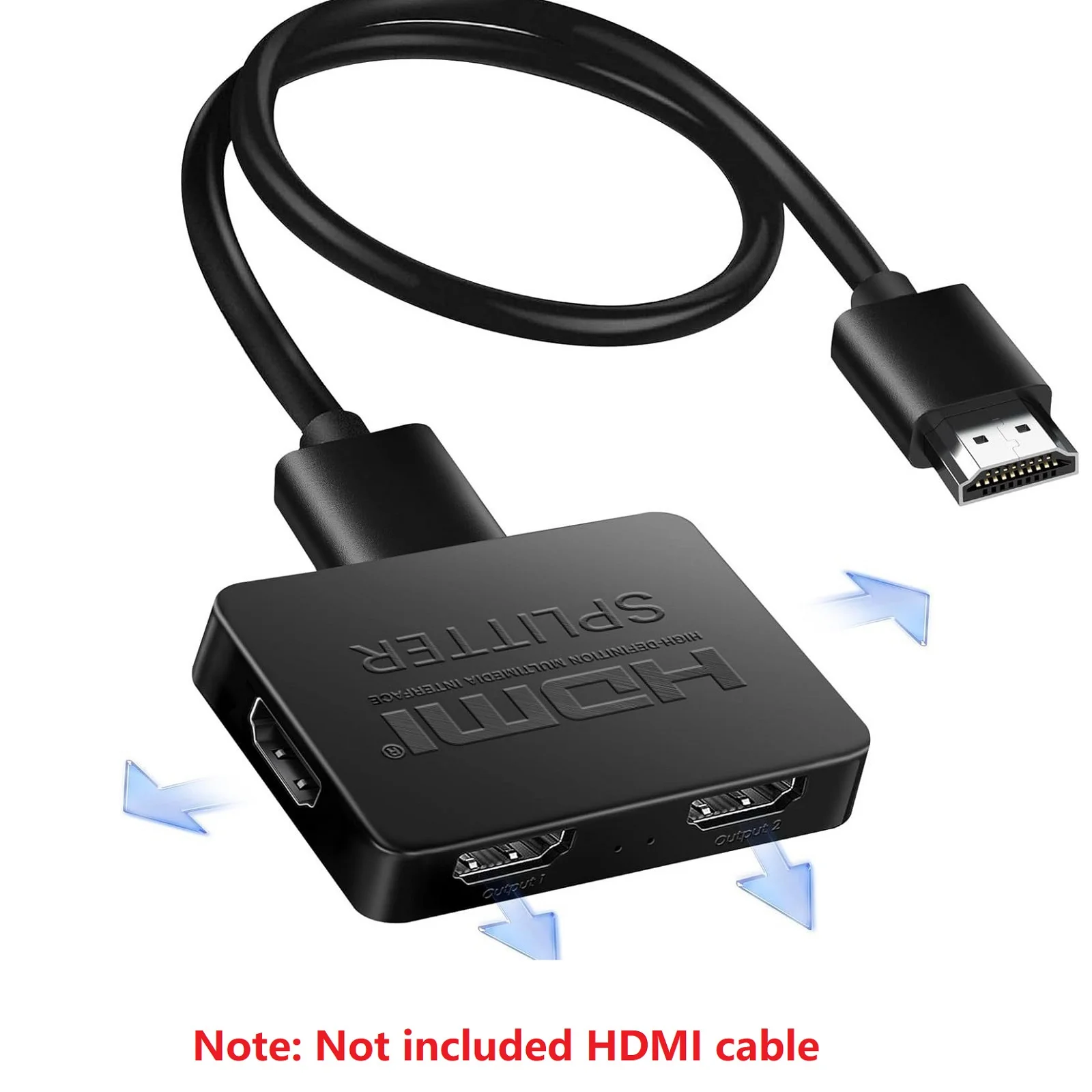 1x4 HDMI-compatible Splitter 4K HDMI-compatible Distributor Splitter 1 in 4 out 1080P Video Splitter For PS5 For PS4 For Xbox PC