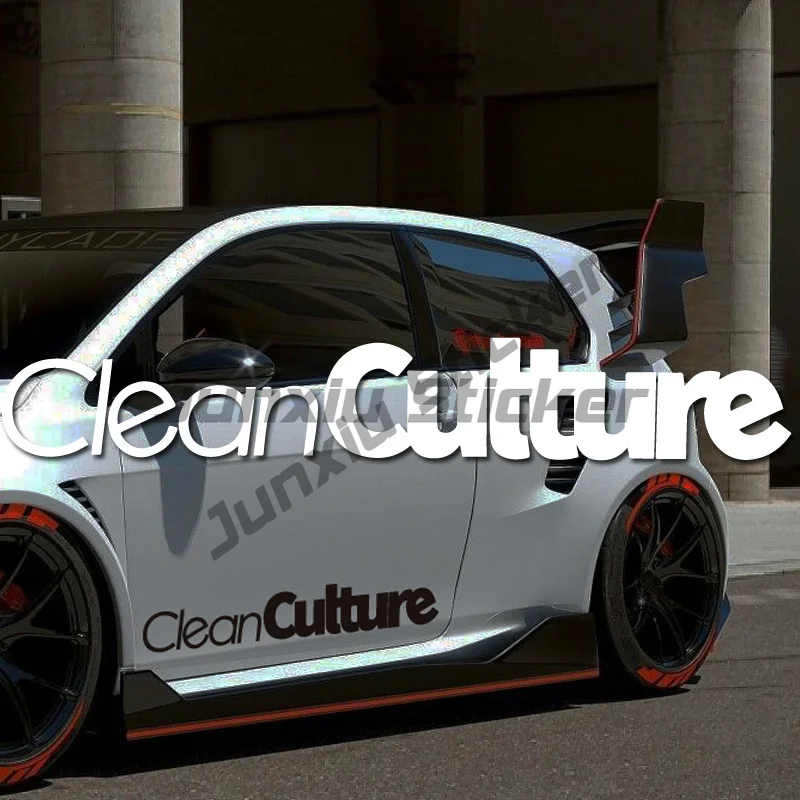 Clean Culture  Decal,creative&fashion Car Decoration,High Quality for Car Truck & Laptop!