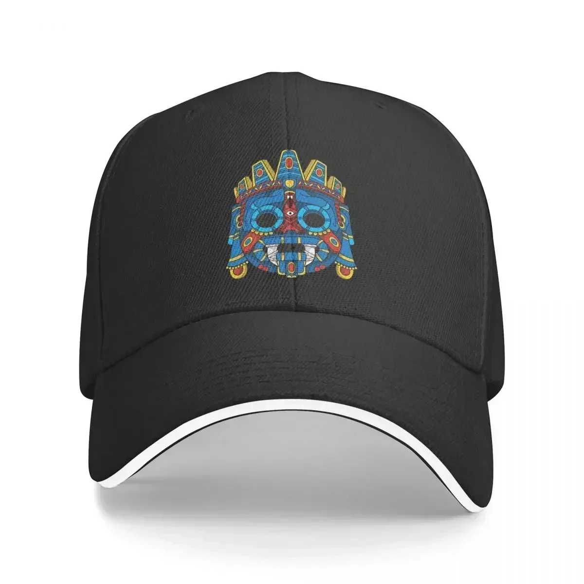 

Aztec Tlaloc, God Of Lightning, Rain And Earthquakes Baseball Caps Snapback Fashion Baseball Hats Breathable Casual Unisex