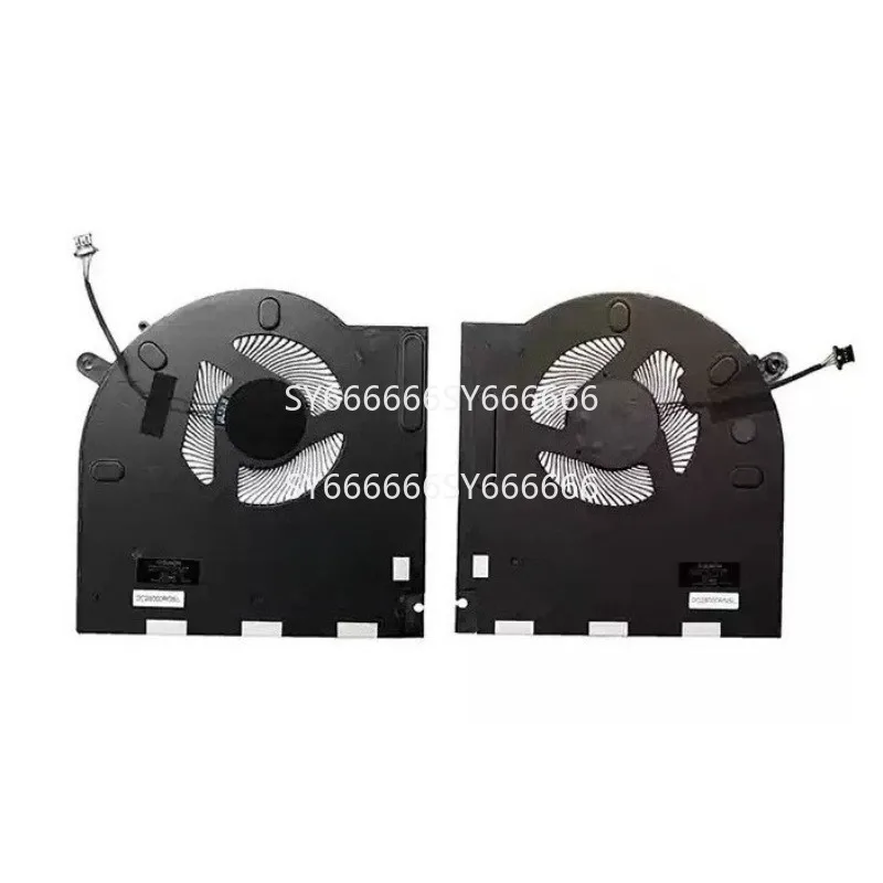 100% Original Laptop Cooling Fan 0H5TYJ 0CNV63 For Dell Alienware M17 R3 R4 P45E RTX30 Series Notebook With Disassembly Tools