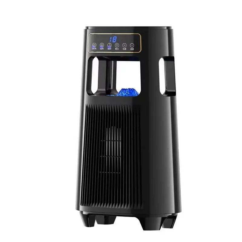Portable Electric Space Heater 1500W 2000W Energy Saving Heating Fan with Remote Control 90 Degree Swing Smart Home Appliance